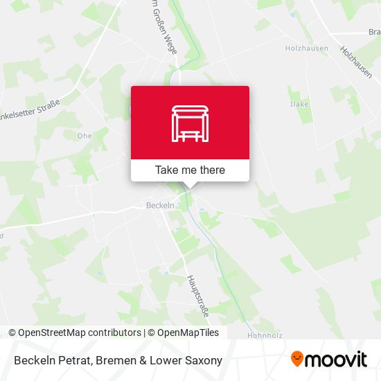 Beckeln Petrat map