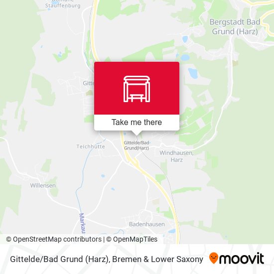 Gittelde/Bad Grund (Harz) map