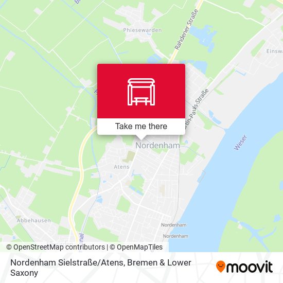 Nordenham Sielstraße/Atens map