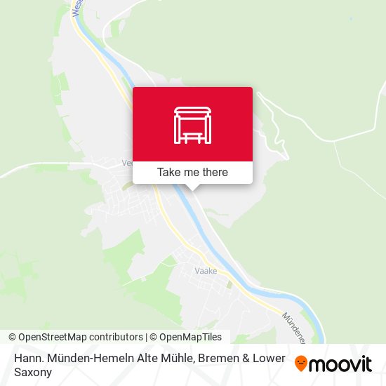 Hann. Münden-Hemeln Alte Mühle map