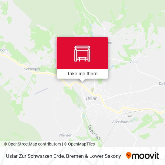 Uslar Zur Schwarzen Erde map