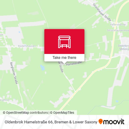 Oldenbrok Hamelstraße 66 map
