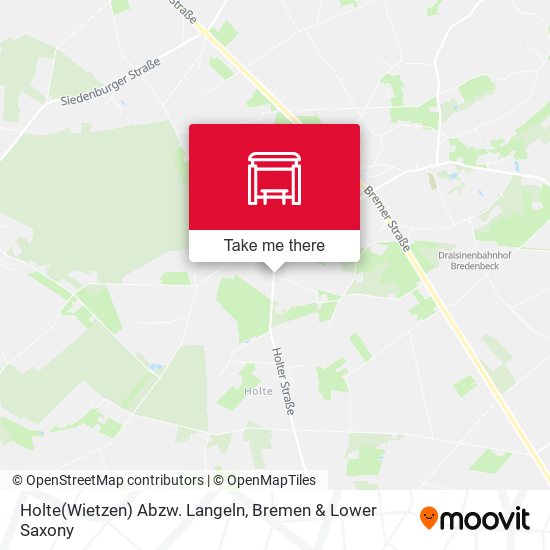Holte(Wietzen) Abzw. Langeln map