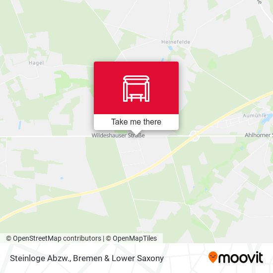 Steinloge Abzw. map