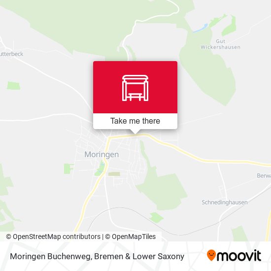 Moringen Buchenweg map