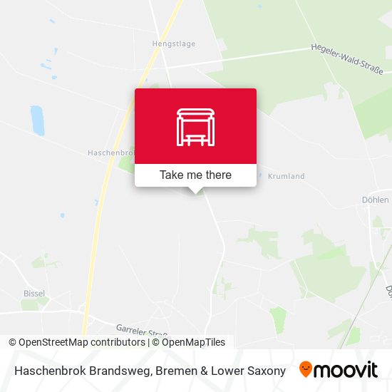 Haschenbrok Brandsweg map
