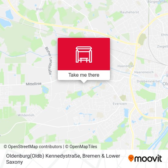 Oldenburg(Oldb) Kennedystraße map