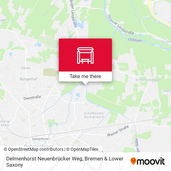 Delmenhorst Neuenbrücker Weg map