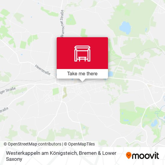 Westerkappeln am Königsteich map