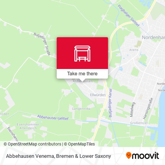 Abbehausen Venema map