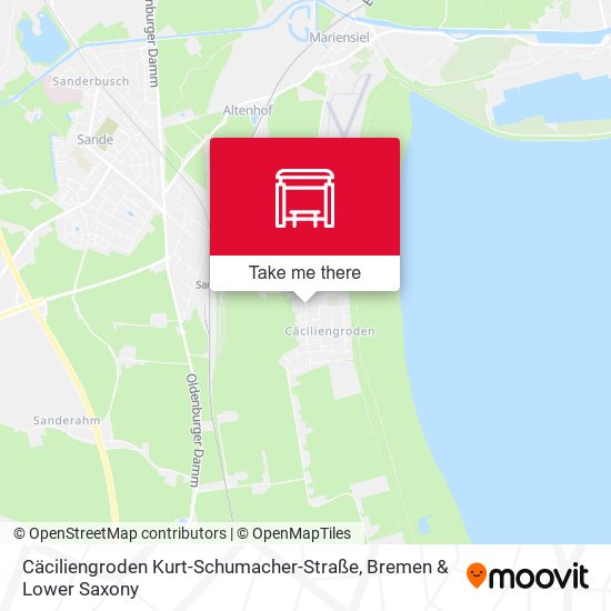 Cäciliengroden Kurt-Schumacher-Straße map