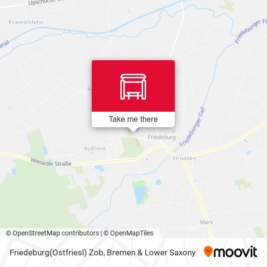 Friedeburg(Ostfriesl) Zob map