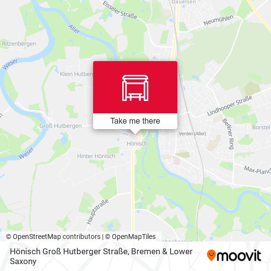 Hönisch Groß Hutberger Straße map
