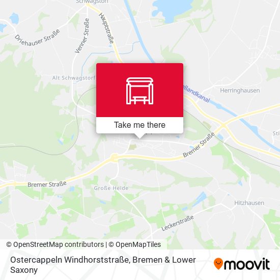 Ostercappeln Windhorststraße map