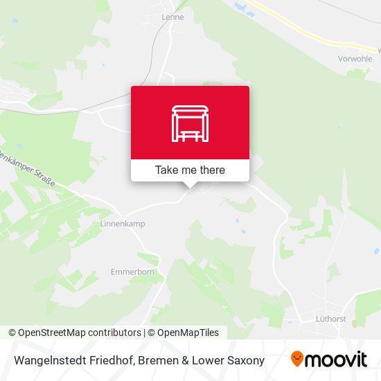 Wangelnstedt Friedhof map