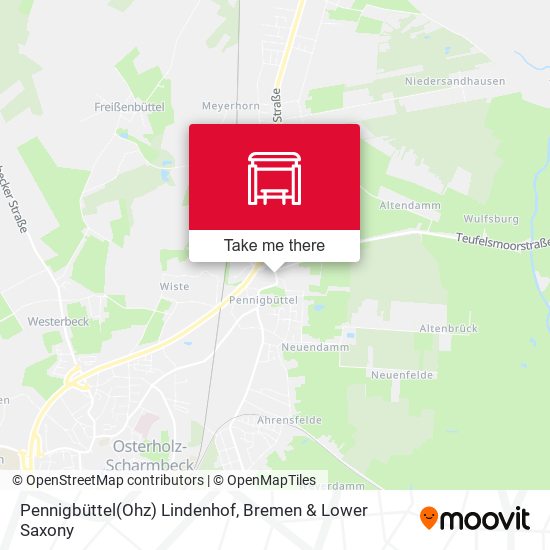 Pennigbüttel(Ohz) Lindenhof map