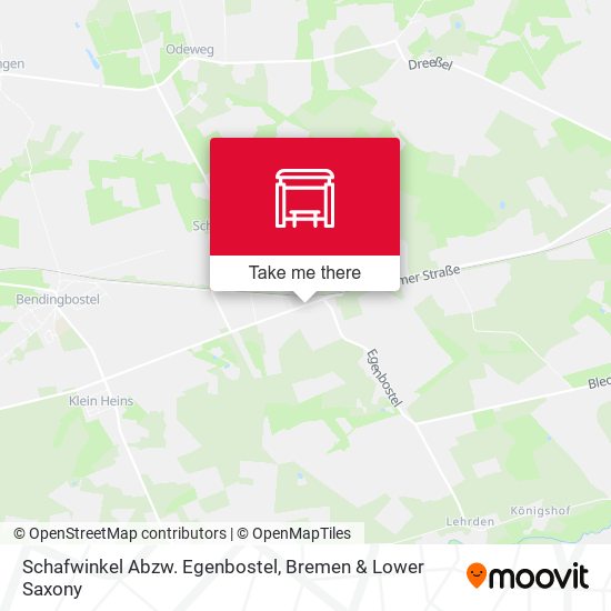 Schafwinkel Abzw. Egenbostel map
