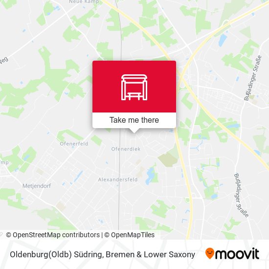 Oldenburg(Oldb) Südring map