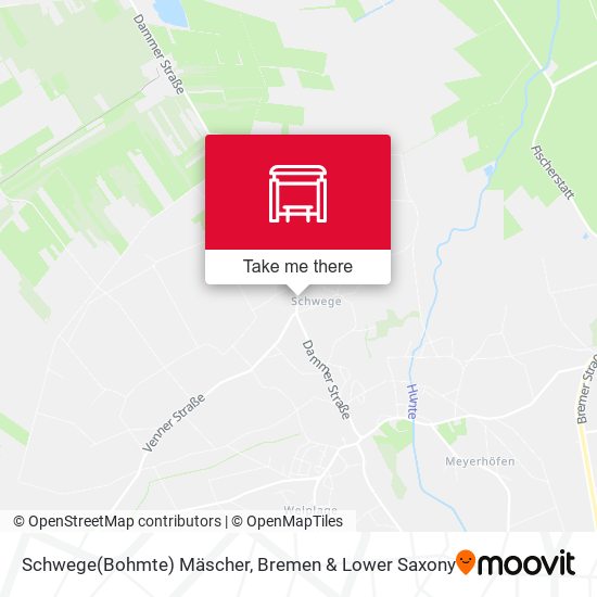 Schwege(Bohmte) Mäscher map