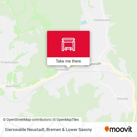 Gierswalde Neustadt map