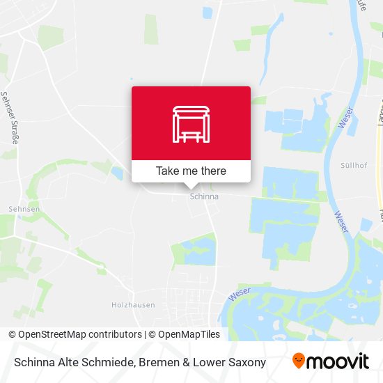 Schinna Alte Schmiede map
