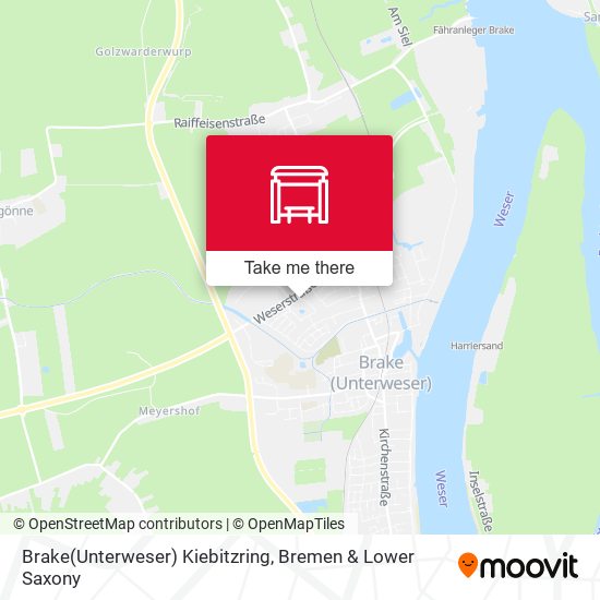 Brake(Unterweser) Kiebitzring map