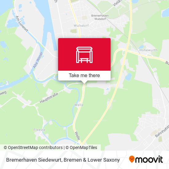 Bremerhaven Siedewurt map