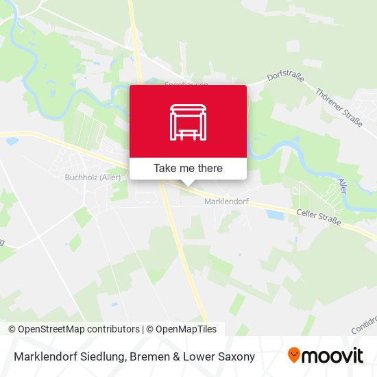 Marklendorf Siedlung map