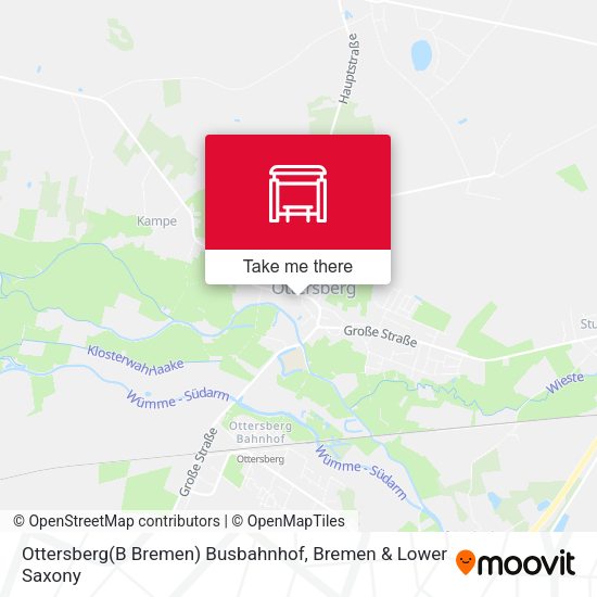 Ottersberg(B Bremen) Busbahnhof map
