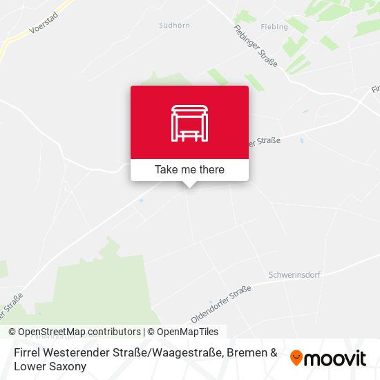 Firrel Westerender Straße / Waagestraße map