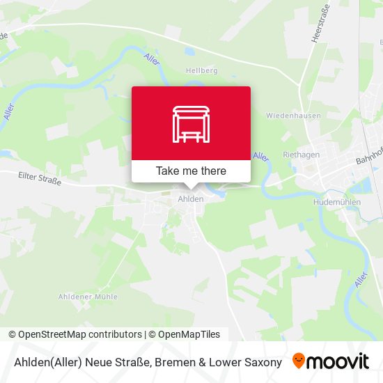 Ahlden(Aller) Neue Straße map