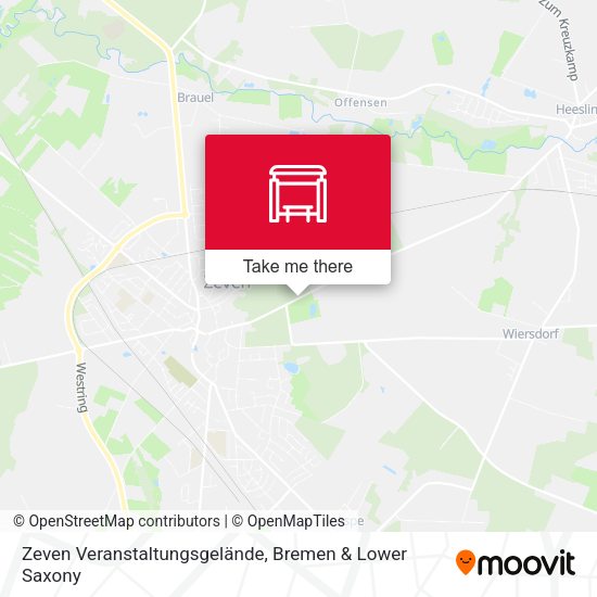 Zeven Veranstaltungsgelände map