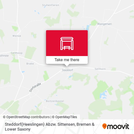 Steddorf(Heeslingen) Abzw. Sittensen map