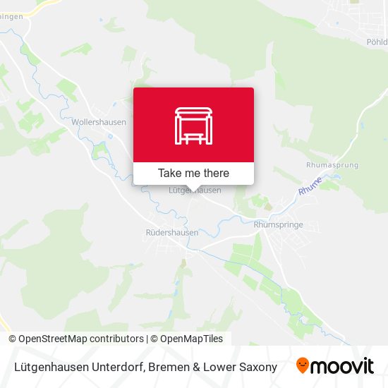Lütgenhausen Unterdorf map