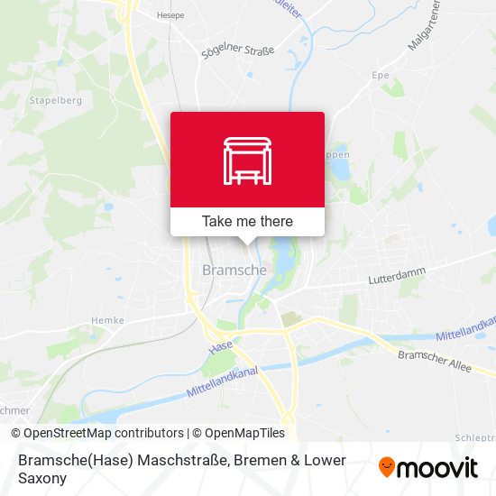 Bramsche(Hase) Maschstraße map
