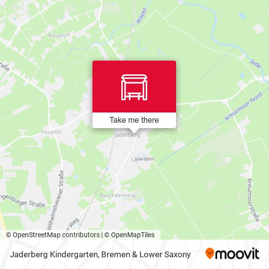 Jaderberg Kindergarten map