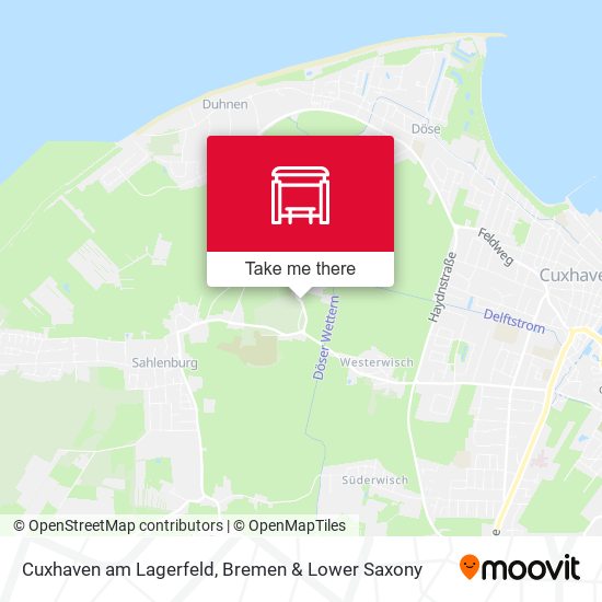 Cuxhaven am Lagerfeld map