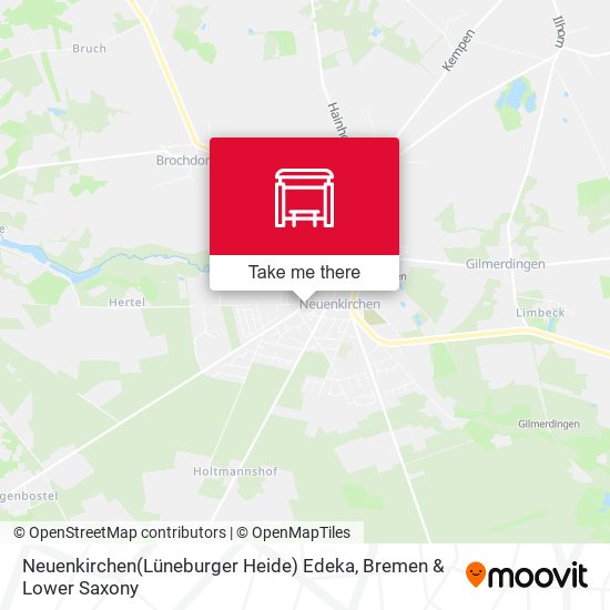 Neuenkirchen(Lüneburger Heide) Edeka map