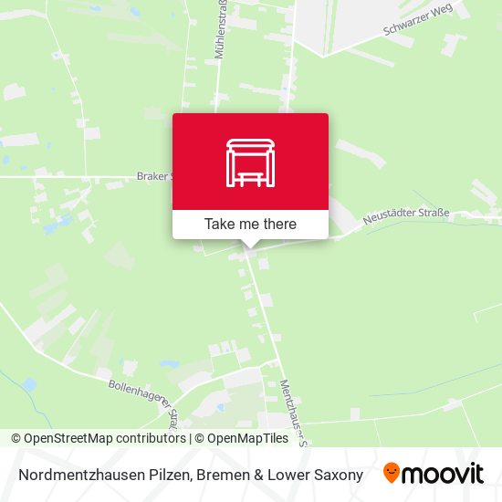 Nordmentzhausen Pilzen map