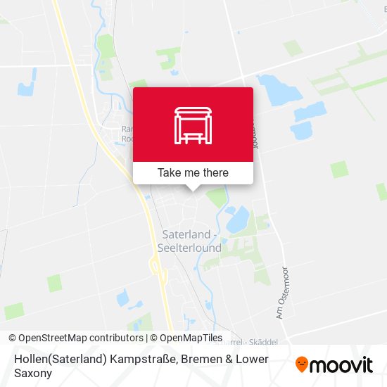 Hollen(Saterland) Kampstraße map