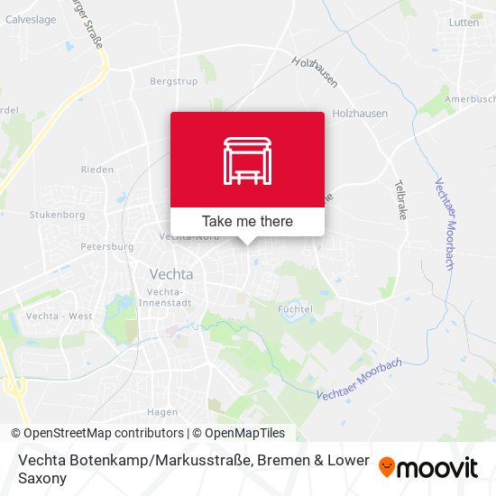 Vechta Botenkamp/Markusstraße map