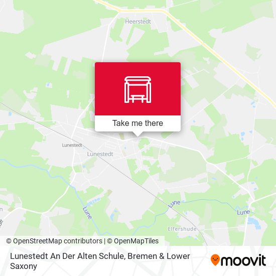 Lunestedt An Der Alten Schule map