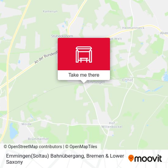 Emmingen(Soltau) Bahnübergang map
