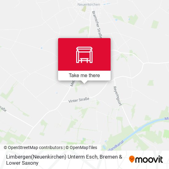 Limbergen(Neuenkirchen) Unterm Esch map