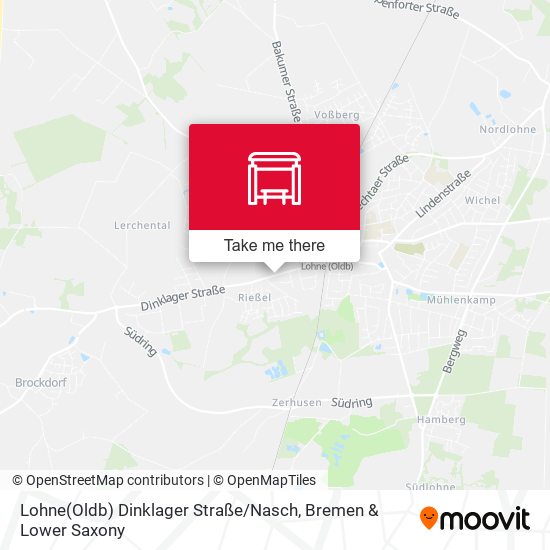 Lohne(Oldb) Dinklager Straße / Nasch map