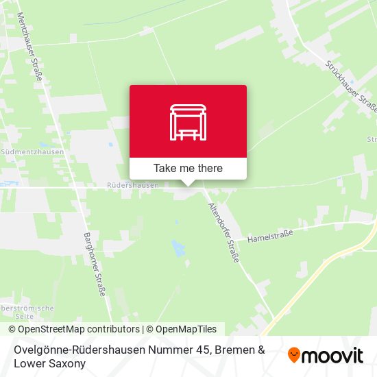 Ovelgönne-Rüdershausen Nummer 45 map