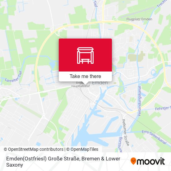 Emden(Ostfriesl) Große Straße map