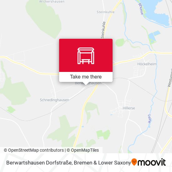 Berwartshausen Dorfstraße map