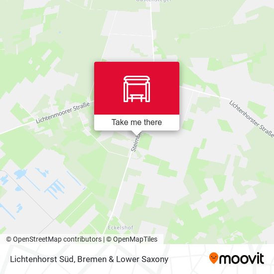 Lichtenhorst Süd map