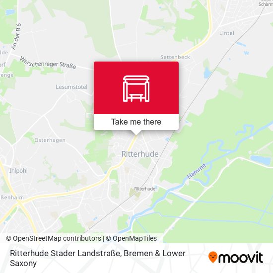 Ritterhude Stader Landstraße map
